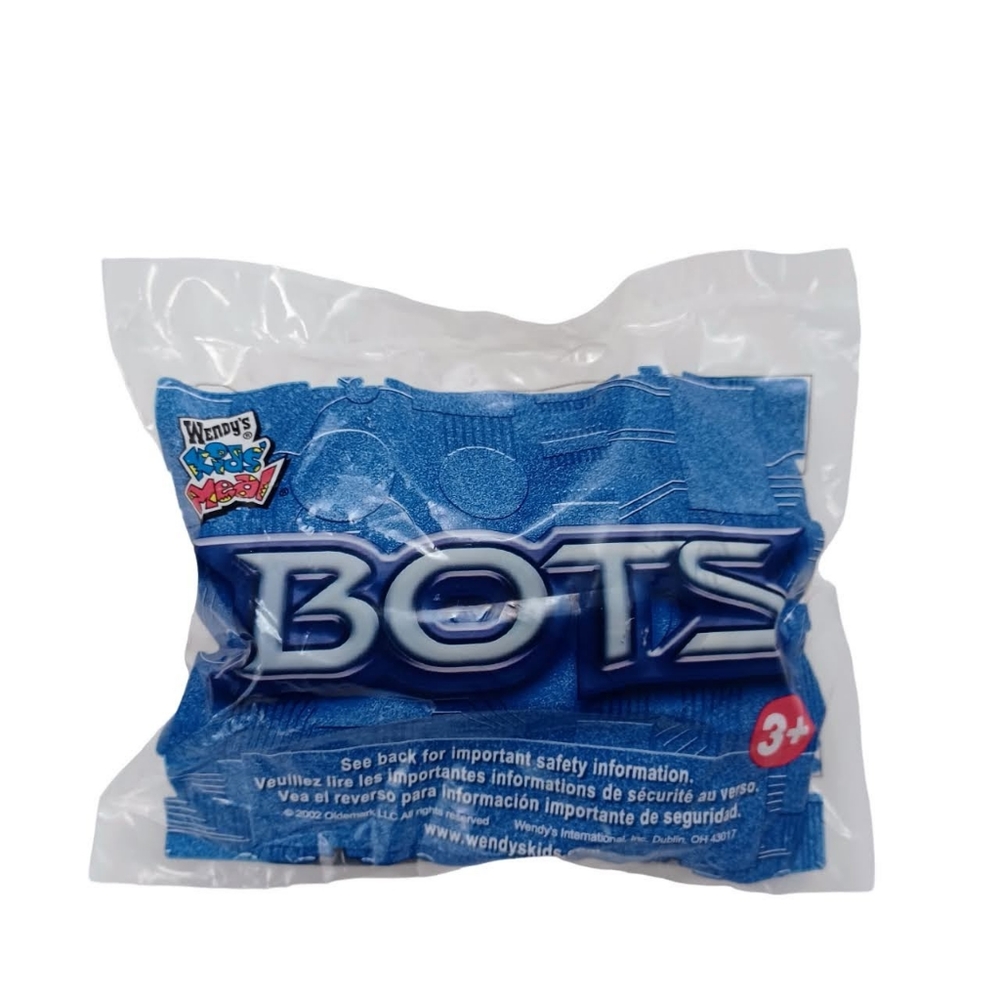 Wendys Kids Meal Toy NEW Bots -2002 Vintage -Ages 3 & Up
